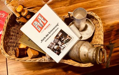 Korb der Erinnerungen im Pflegeheim Erzhausen mit dem Dorfmuseum Erzhausen