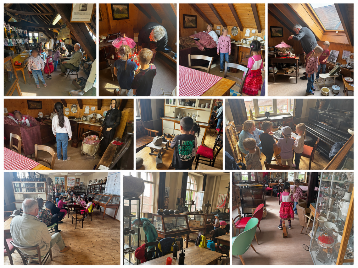 Vorschulkinder im Museum Erzhausen Sandhügel Kindergarten, Erzhausen, Vorschulkinder zu Besuch im Museum Erzhausen